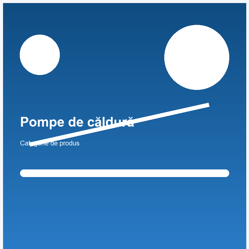 Pompe de căldură