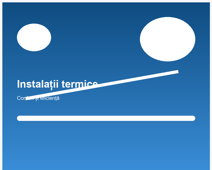 Instalații termice
